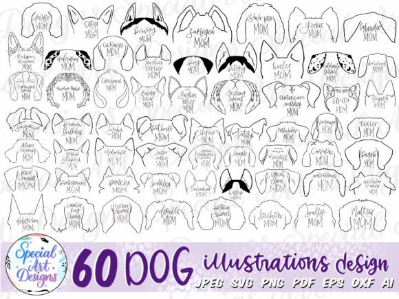 Dog Mom Svg Bundle Dogs Clipart Review