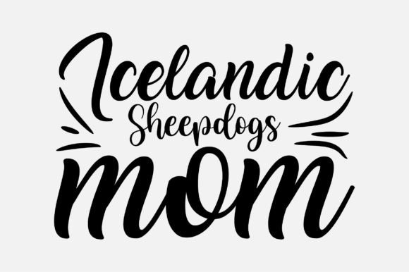 Icelandic Sheepdogs Mom SVG Review