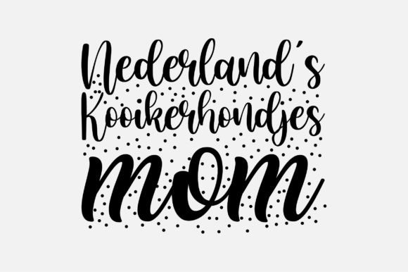 Nederland s Kooikerhondjes Mom SVG Review