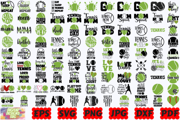 Tennis SVG Tennis Mom SVG Sport SVG Review